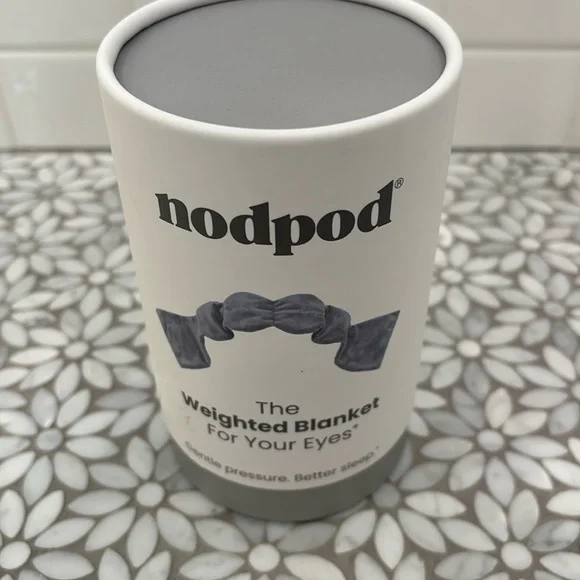 Nodpod Weighted Blanket for Eyes in Grey, OS-NIB! - Picture 1 of 5